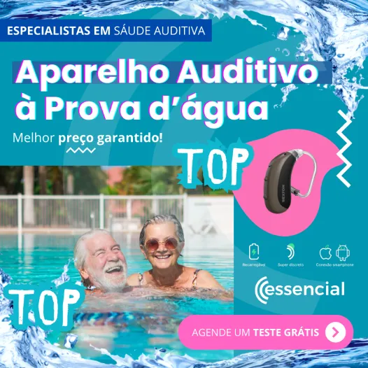 Aparelho Auditivo à Prova d'água