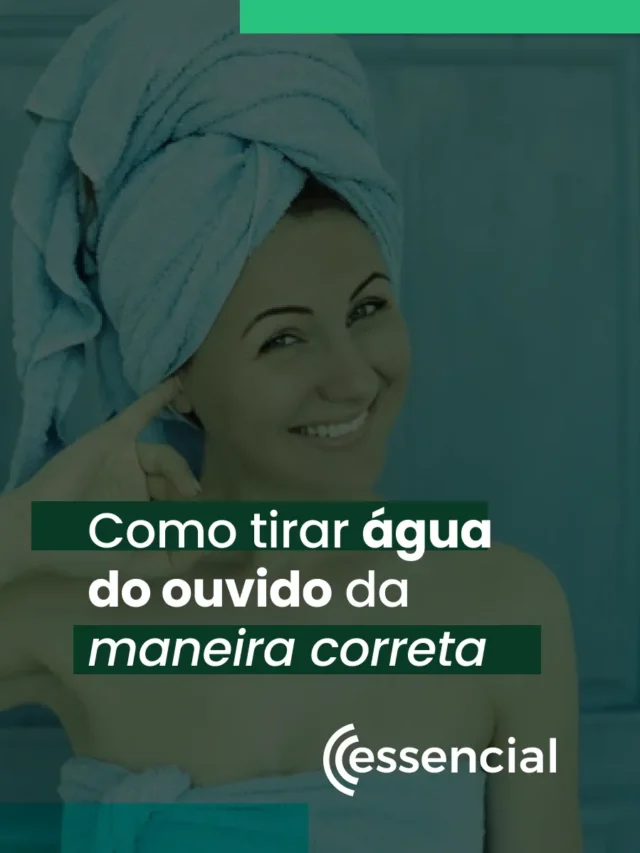 Como tirar água do ouvido de maneira correta?